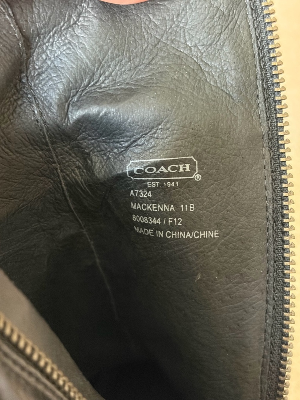 Coach Black Leather Fold-Over Cuff Ankle Booties - Picture 11 of 12